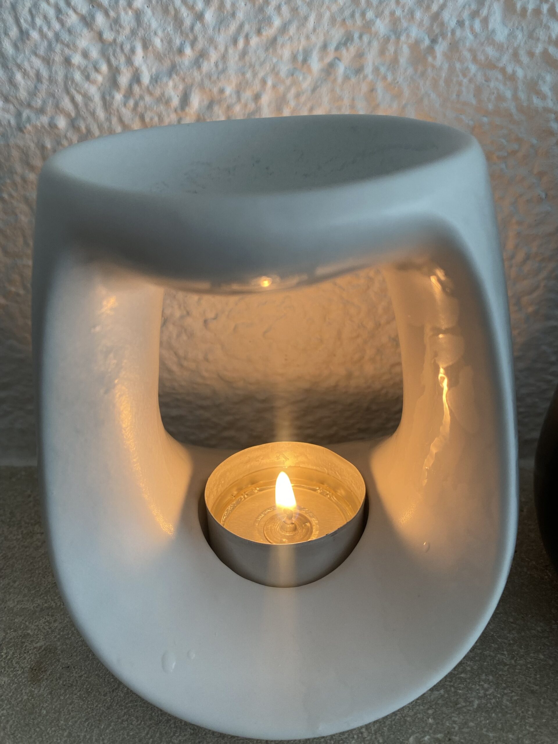 White Wax Melt Burner - Image 2