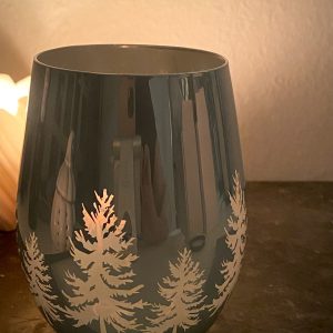 Silver Christmas Jar