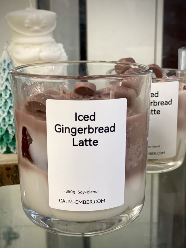 Iced Gingerbread Latte