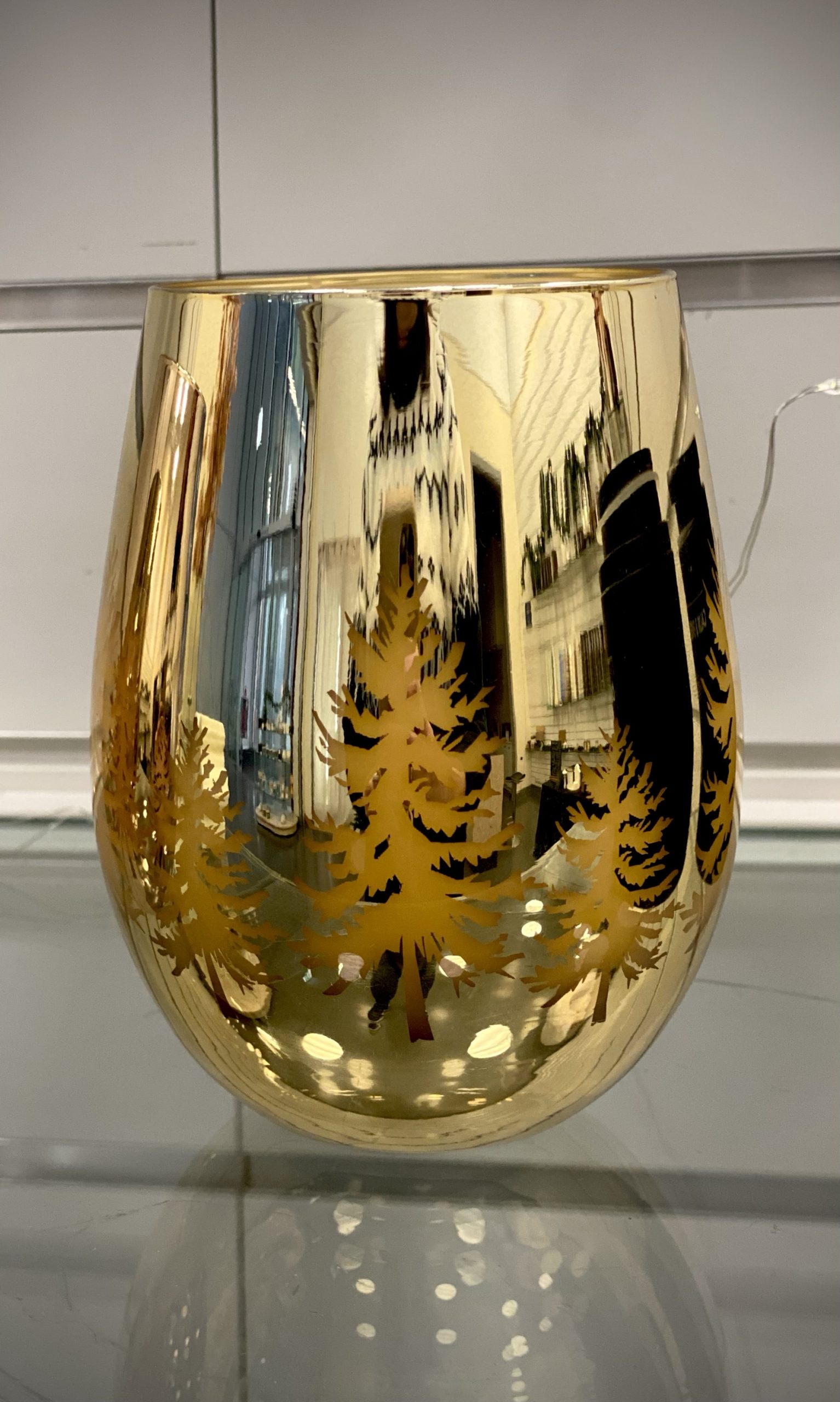 Gold Christmas Jar - Image 1