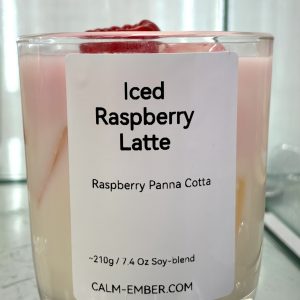 Iced Raspberry Latte