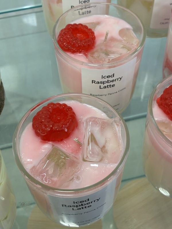 Iced Raspberry Latte